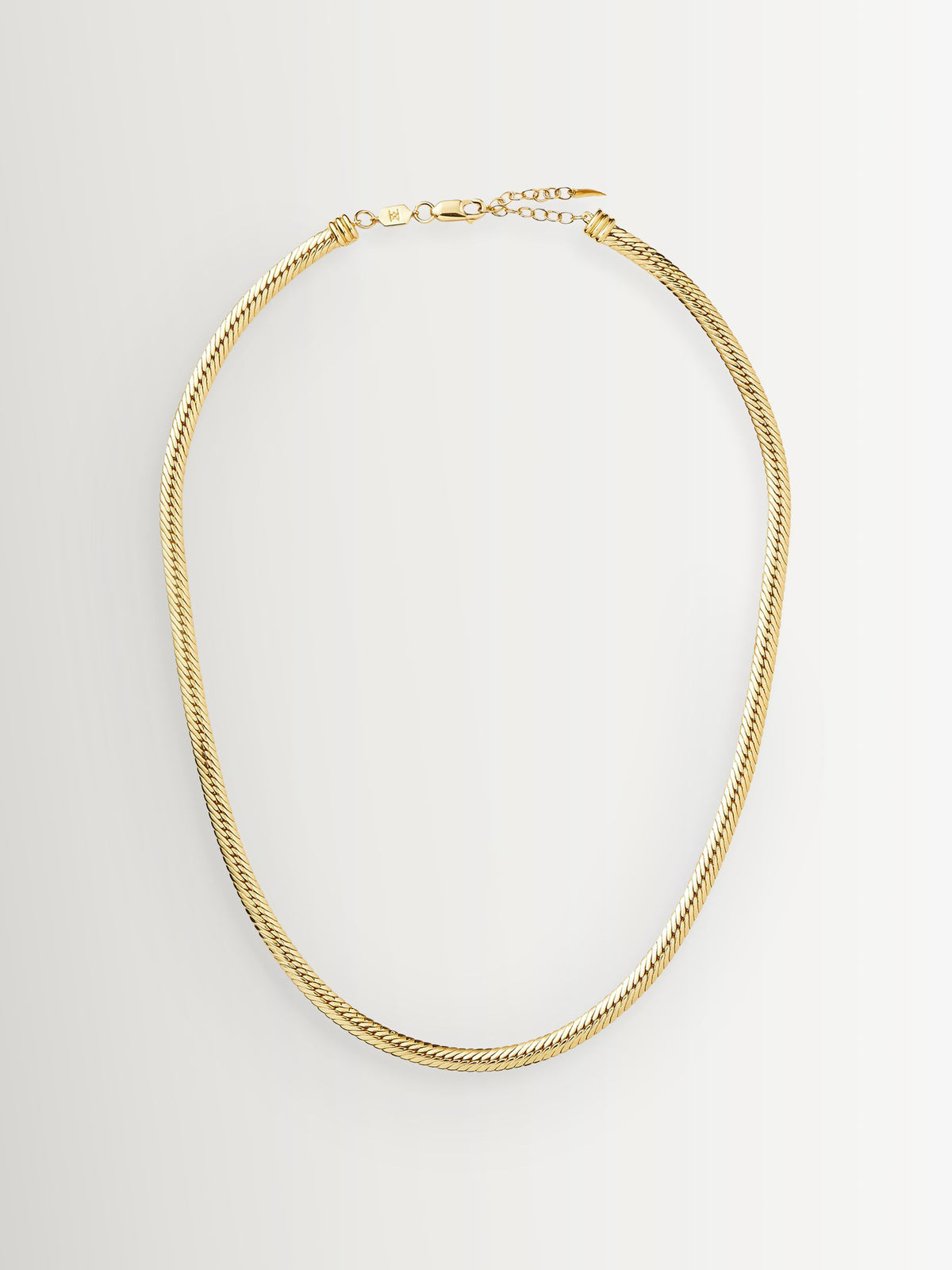 Missoma gold tone camail chain necklace - British product