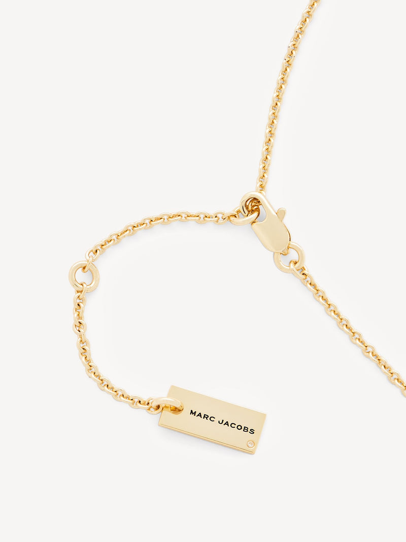 Marc Jacobs gold tone daisy balloon necklace imported from the UK