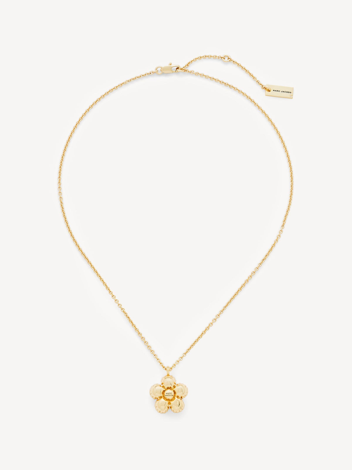 Marc Jacobs gold tone daisy balloon necklace imported from the UK