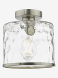 Dar Lighting Olsen semi-flush ceiling light 22cm, imported from the UK