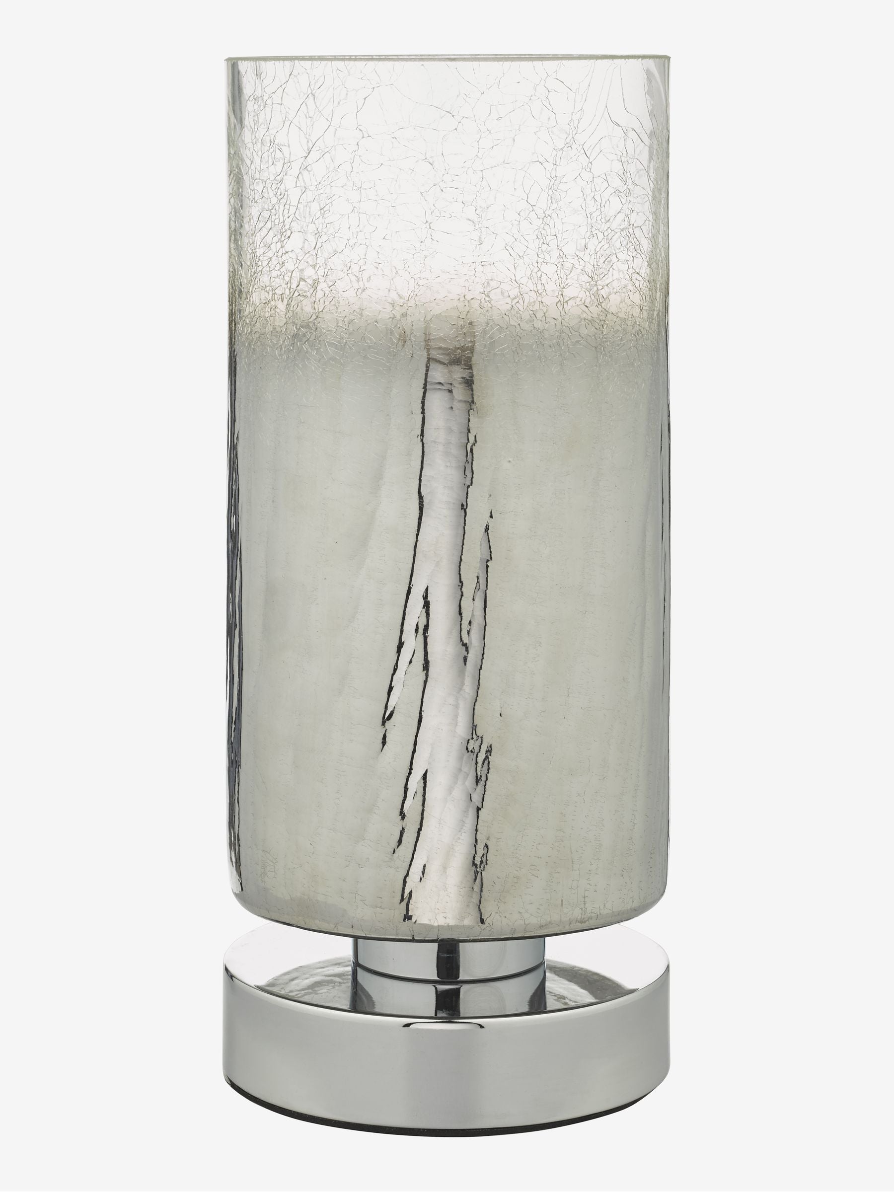 Dar Lighting Deena crackle glass touch lamp - British product