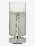 Dar Lighting Deena crackle glass touch lamp - British product