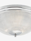 Dar Lighting Arbor 3 light flush ceiling light, UK version