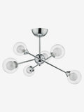 Dar Lighting Polished Chrome Zeke ceiling light Ø58cm - British product