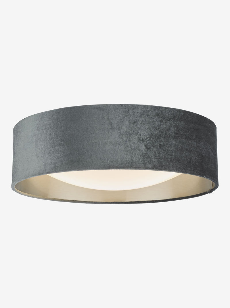 Dar Lighting Nysa flush ceiling light 40cm, UK version