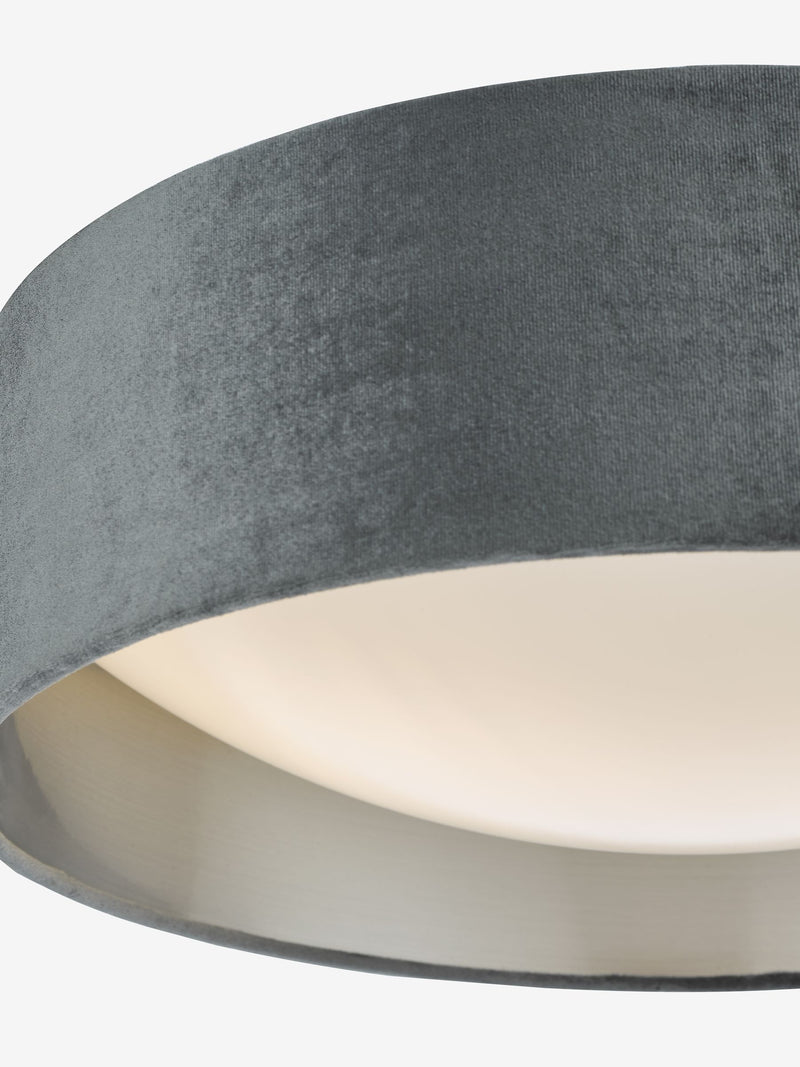 Dar Lighting Nysa flush ceiling light 40cm, UK version