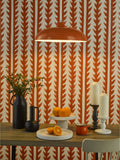Dar Lighting orange Kaelan pendant ceiling light, UK version