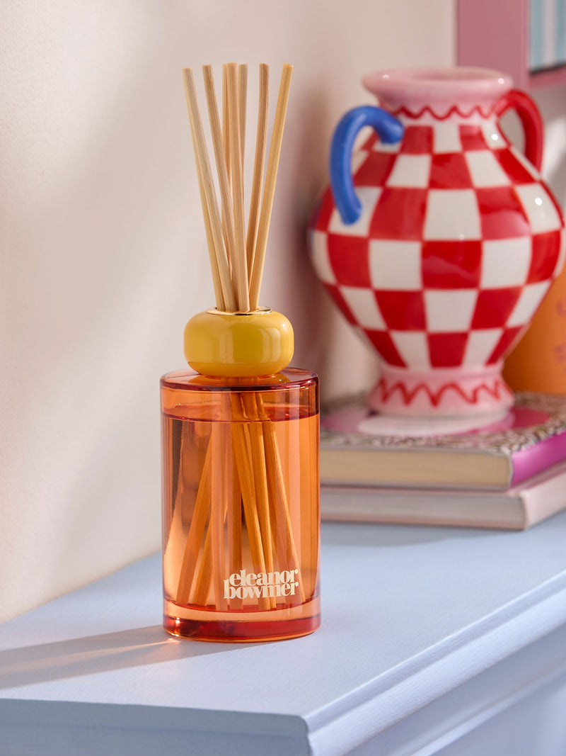 Eleanor Bowmer amber and cedarwood reed diffuser - British product