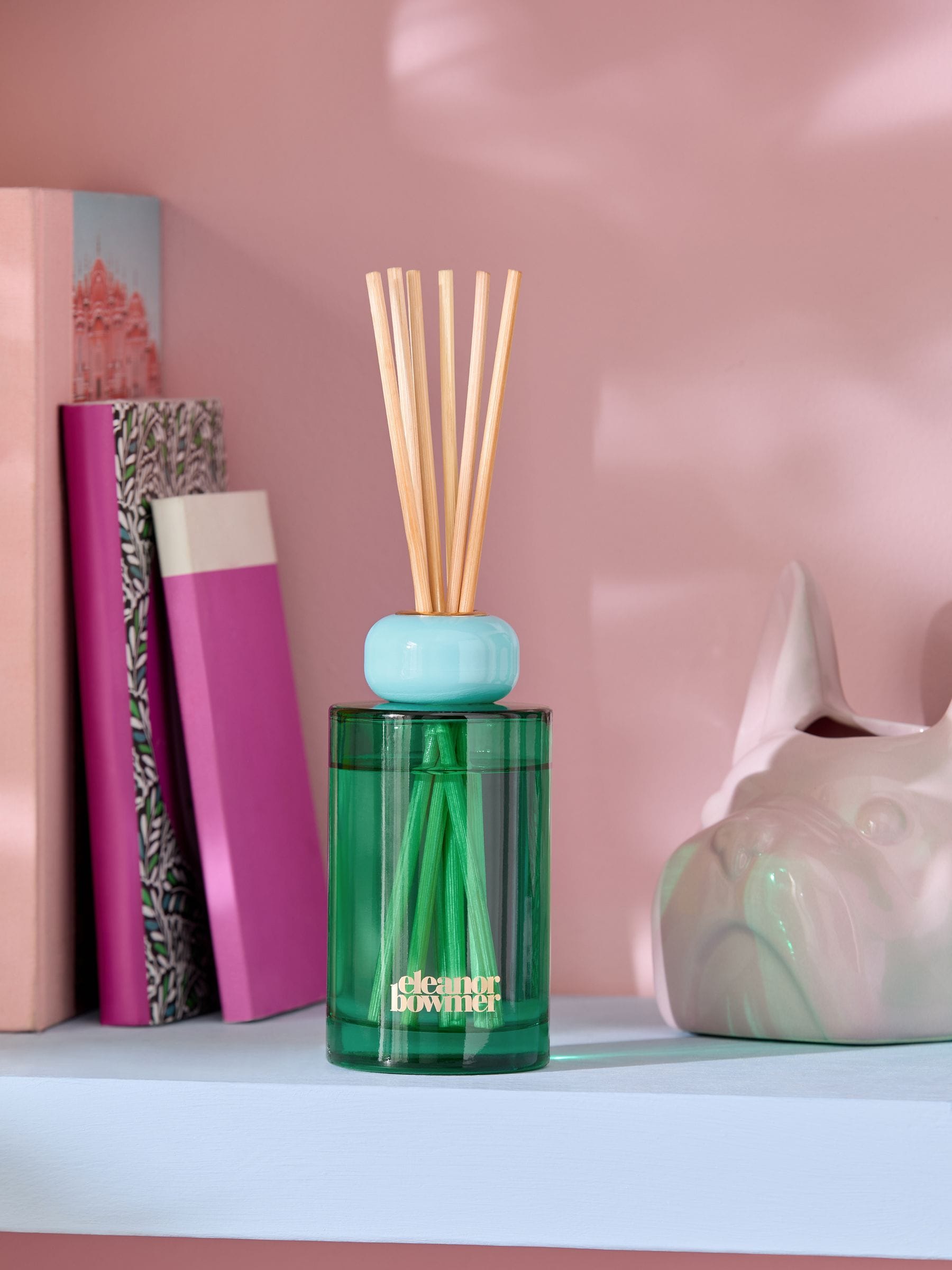 Eleanor Bowmer amber and cedarwood reed diffuser - British product