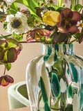 Nina Campbell confetti glass vase large, imported from the UK