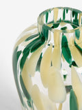 Nina Campbell confetti glass vase large, imported from the UK