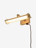 Brass Hertford rechargeable picture wall light, imported from the UK
