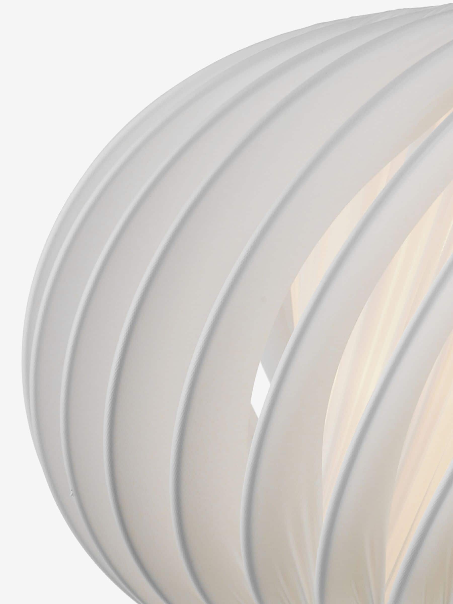 Dar Lighting Easy Fit pendant light white 30cm (British brand)