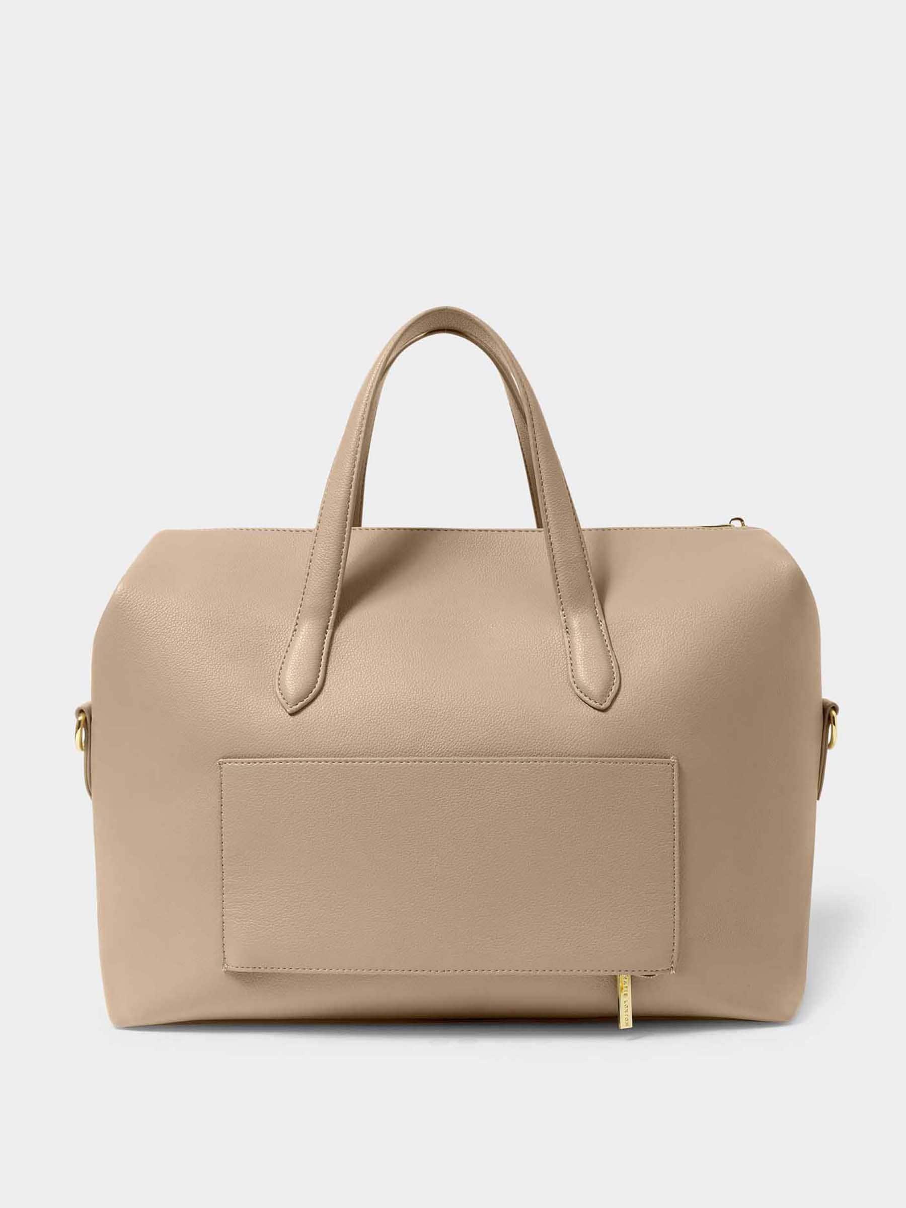 Katie Loxton taupe Milan cabin bag (British brand)