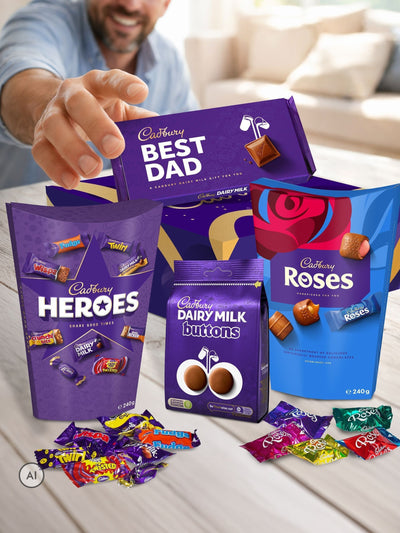 Next Cadbury Best Dad Assorted Chocolate Gift Box- Buy online at McGrocer
