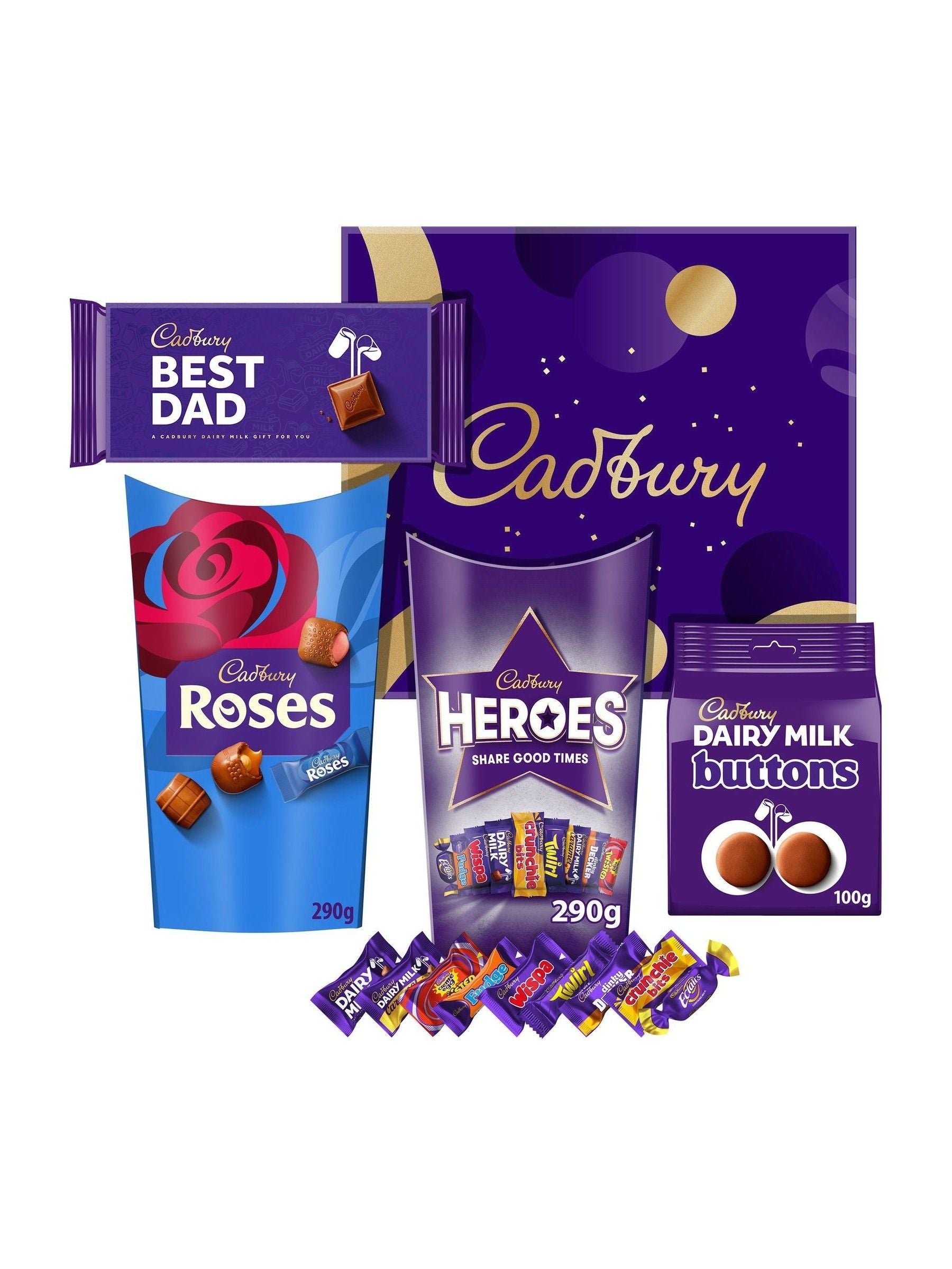 Cadbury Best Dad chocolate gift box - British product