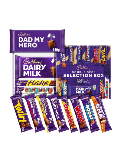 Cadbury Papa Mein Held Schokoladenauswahl Geschenkbox