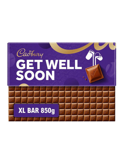 Next Cadbury Dairy Milk Get Well Soon Chocolate Bar 850 جرام - اشترِ عبر الإنترنت من McGrocer