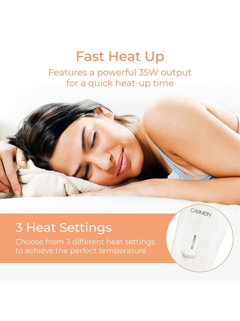 Carmen heated under blanket king size - British product