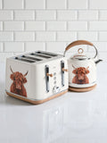 Cream Hamish 4 slice toaster, imported from the UK