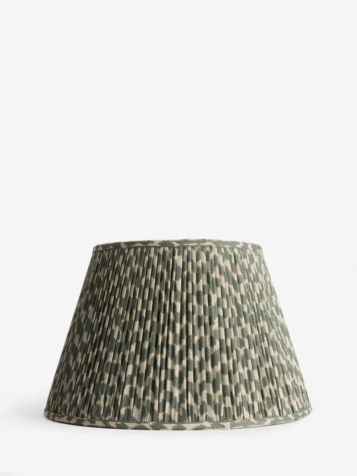 Green mosaic pleated lamp shade for home decor, UK version