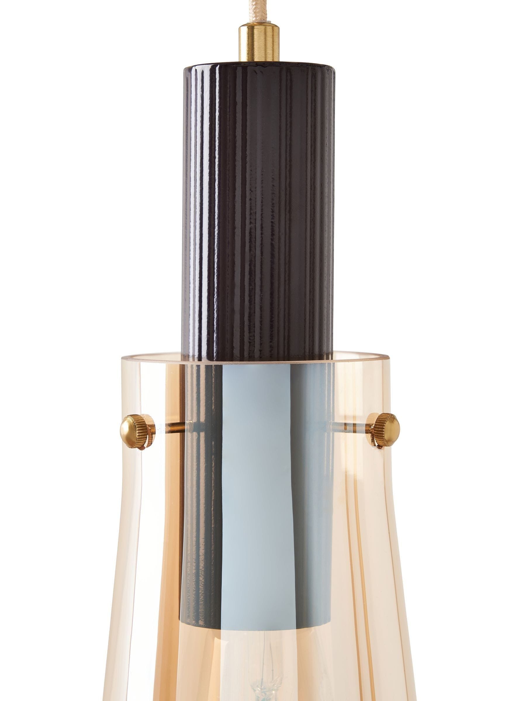 BHS Champagne Gold Atrani floor lamp, UK version
