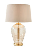 BHS Champagne Gold Sarno table lamp 60cm, UK version