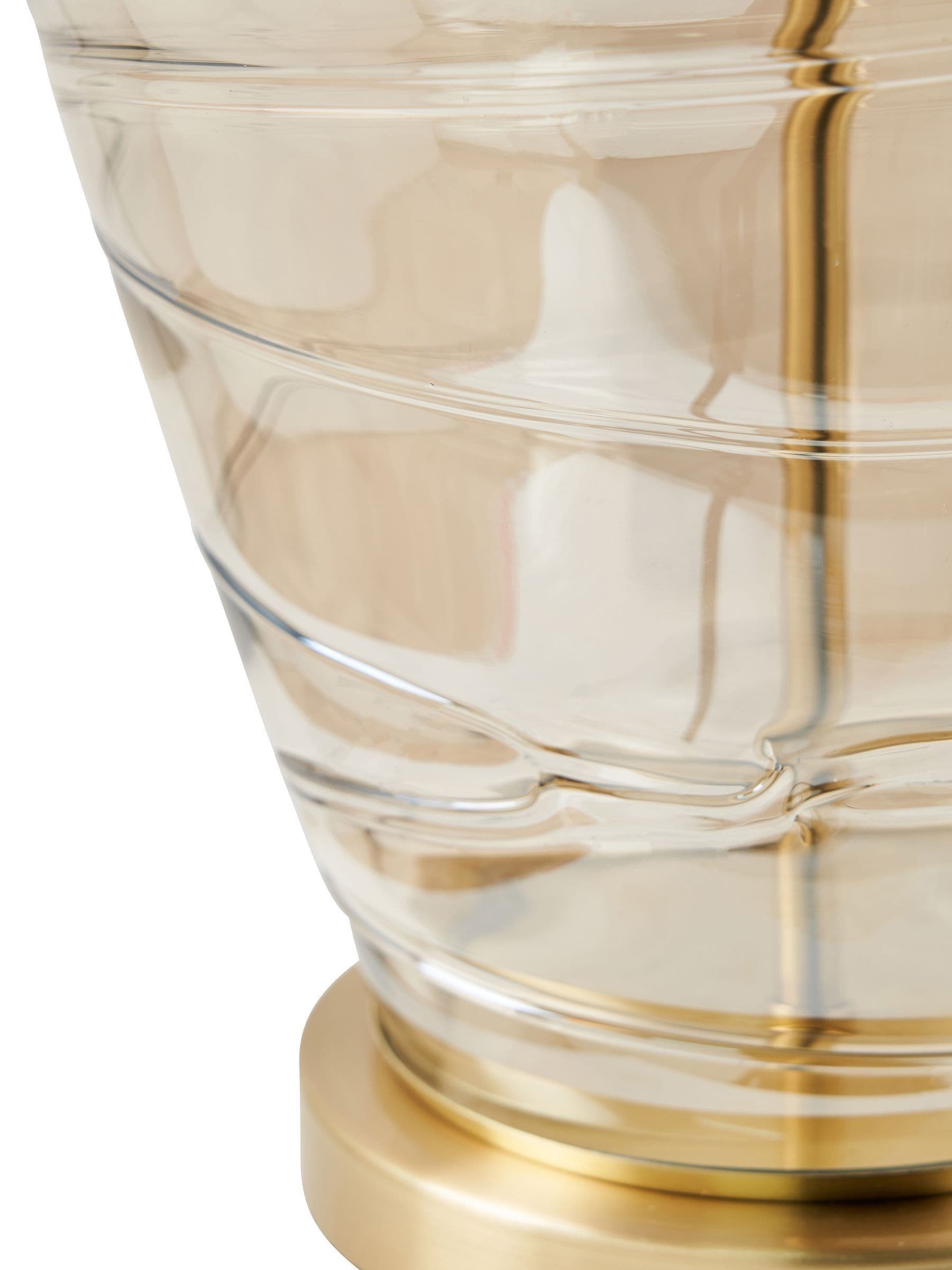 BHS Champagne Gold Sarno table lamp 60cm, UK version