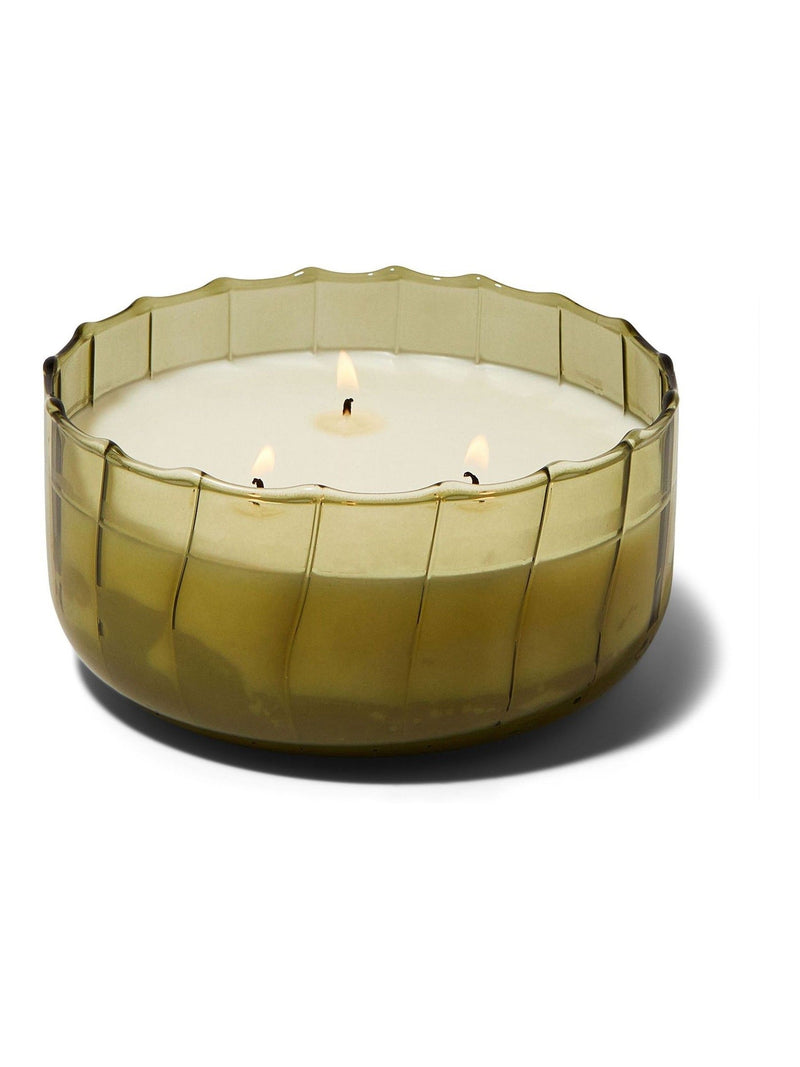 Vela de cristal ondulado Paddywax Secret Garden (340 g)