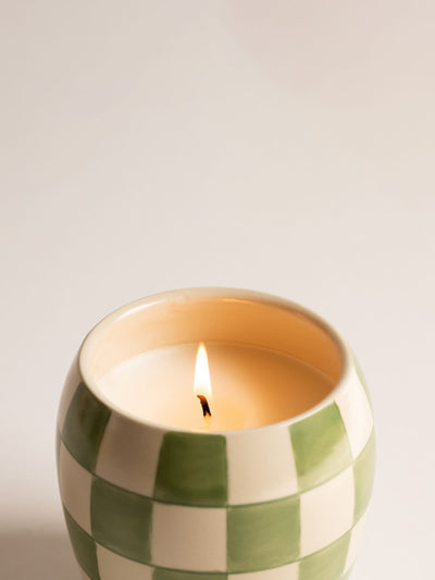 Neste Paddywax Checkmate Kaktus Rutet Porselenslys 311g - Kjøp online hos McGrocer