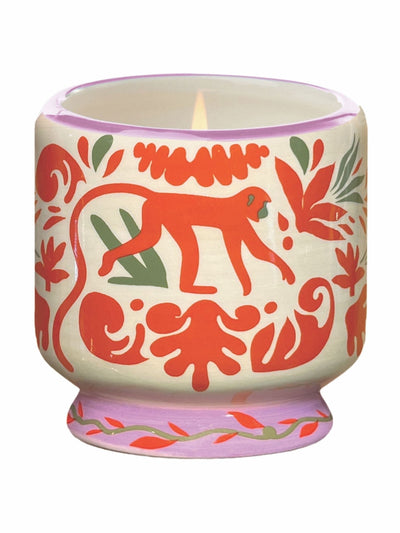 Paddywax Adopo Jungle Keramik Kokosnuss & Amber Kerze