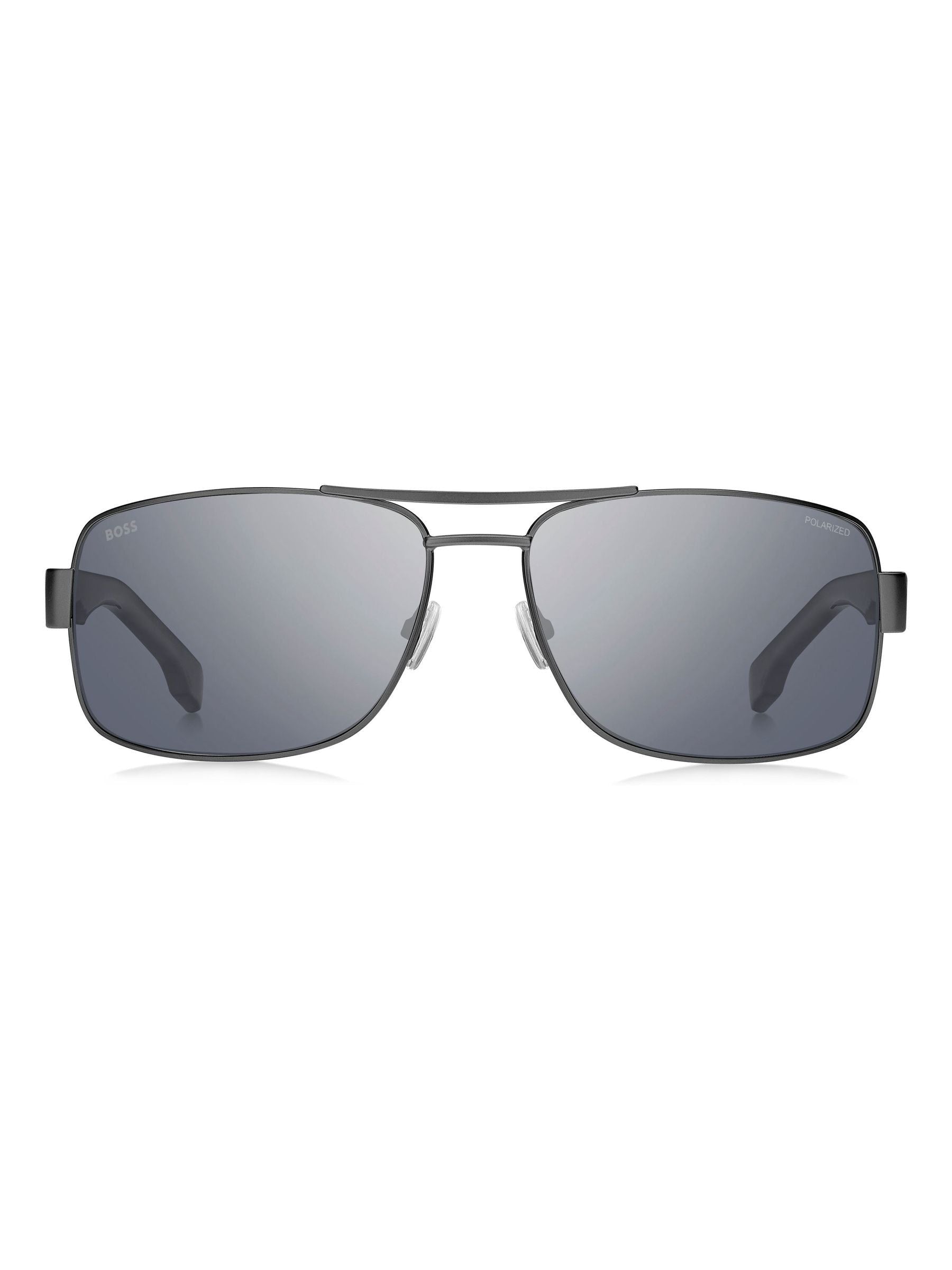 BOSS Navigator dark ruthenium sunglasses, imported from the UK