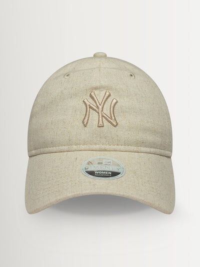 Next New Era Cream Linen 9Twenty New York Yankees Cap- Buy online at McGrocer
