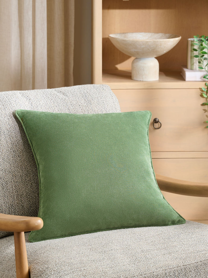 Burnt Orange 59 x 59cm Soft Velour Cushion
