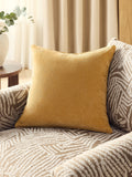 Burnt Orange 59 x 59cm Soft Velour Cushion