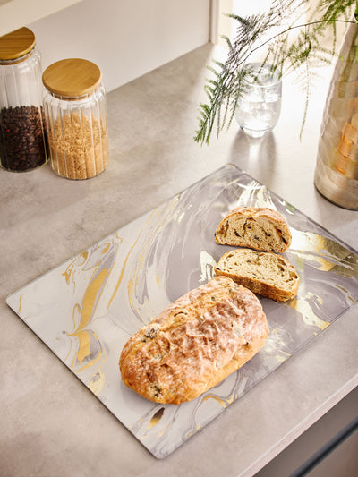 Next Natural Gold Galaxy Glass Worktop Saver- Buy online at McGrocer