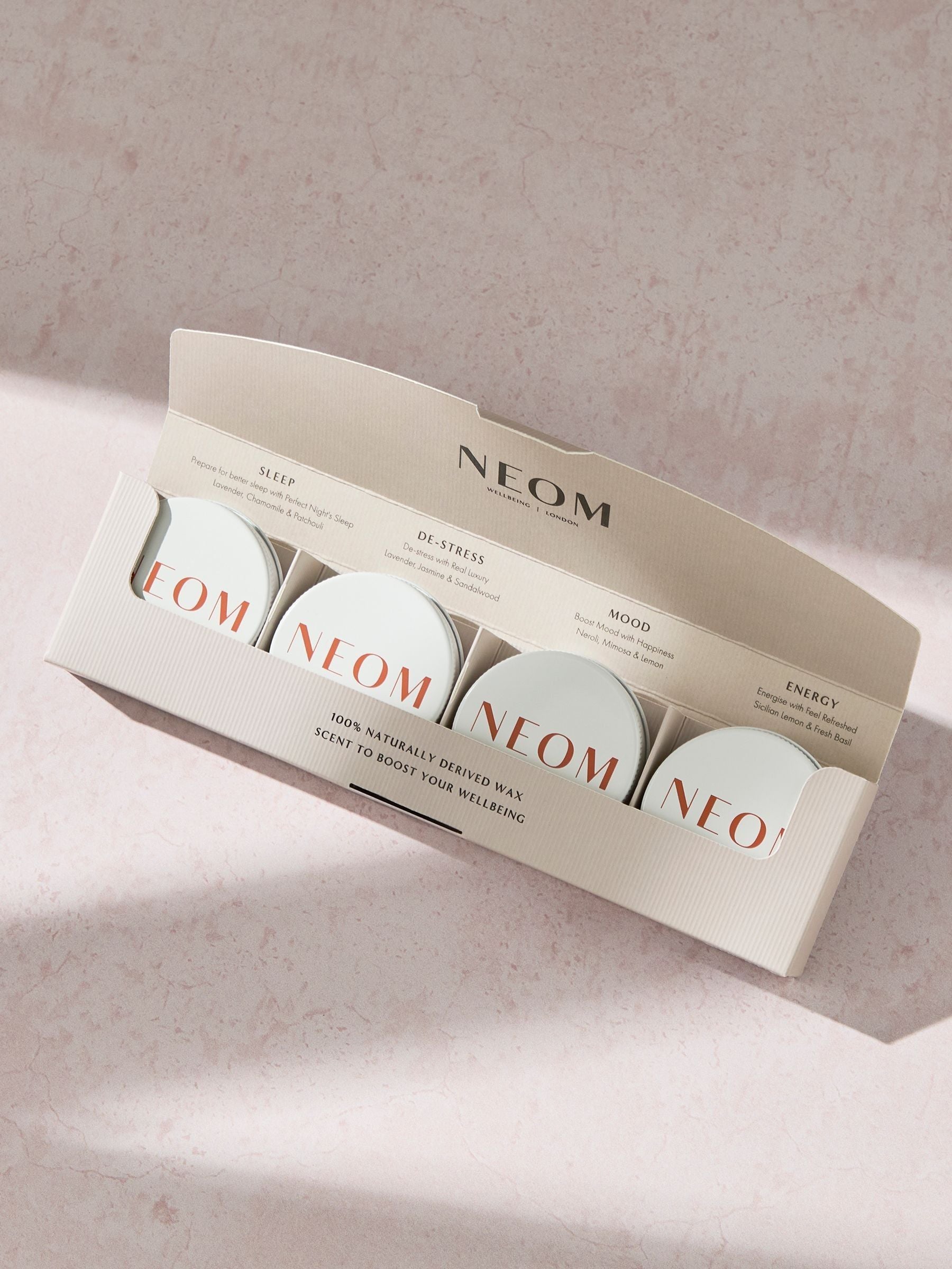 NEOM mini candle scent discovery set - British product