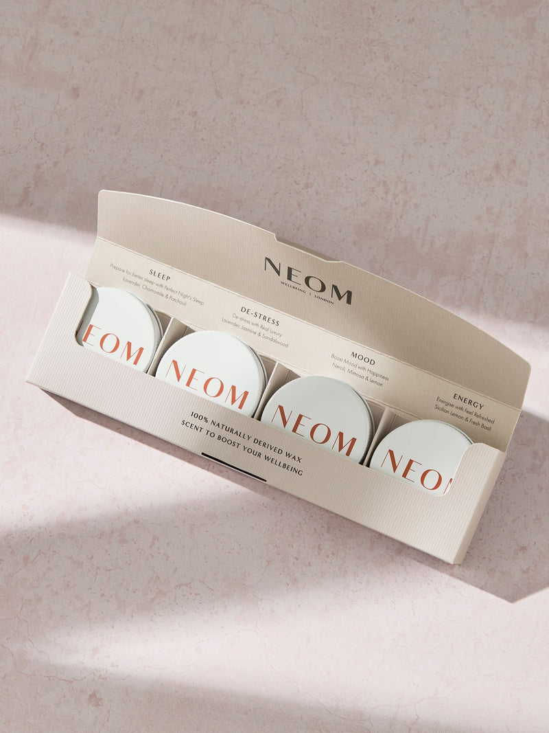 NEOM mini candle scent discovery set - British product