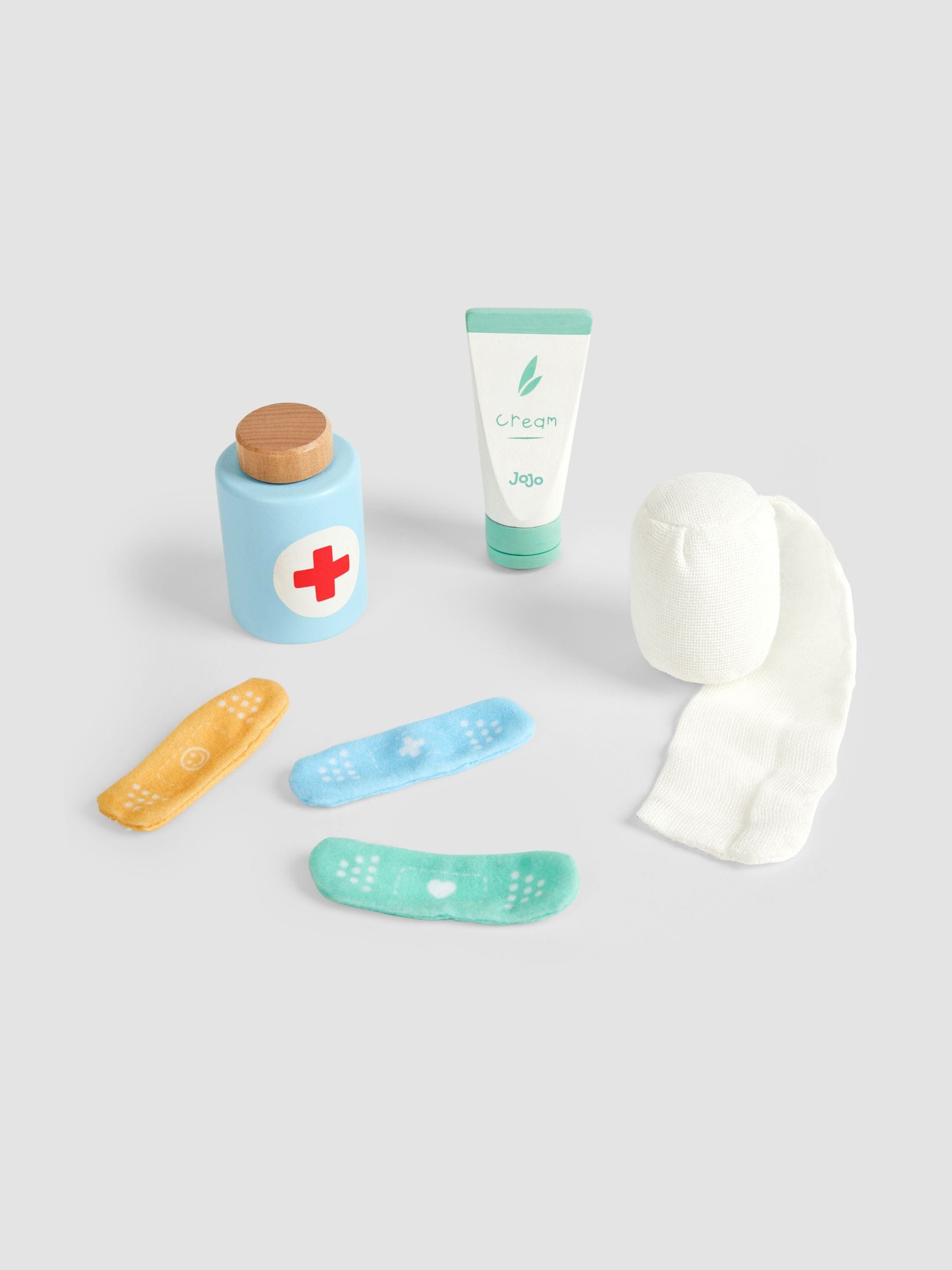 JoJo Maman Bébé blue personalised doctor's playset, UK version