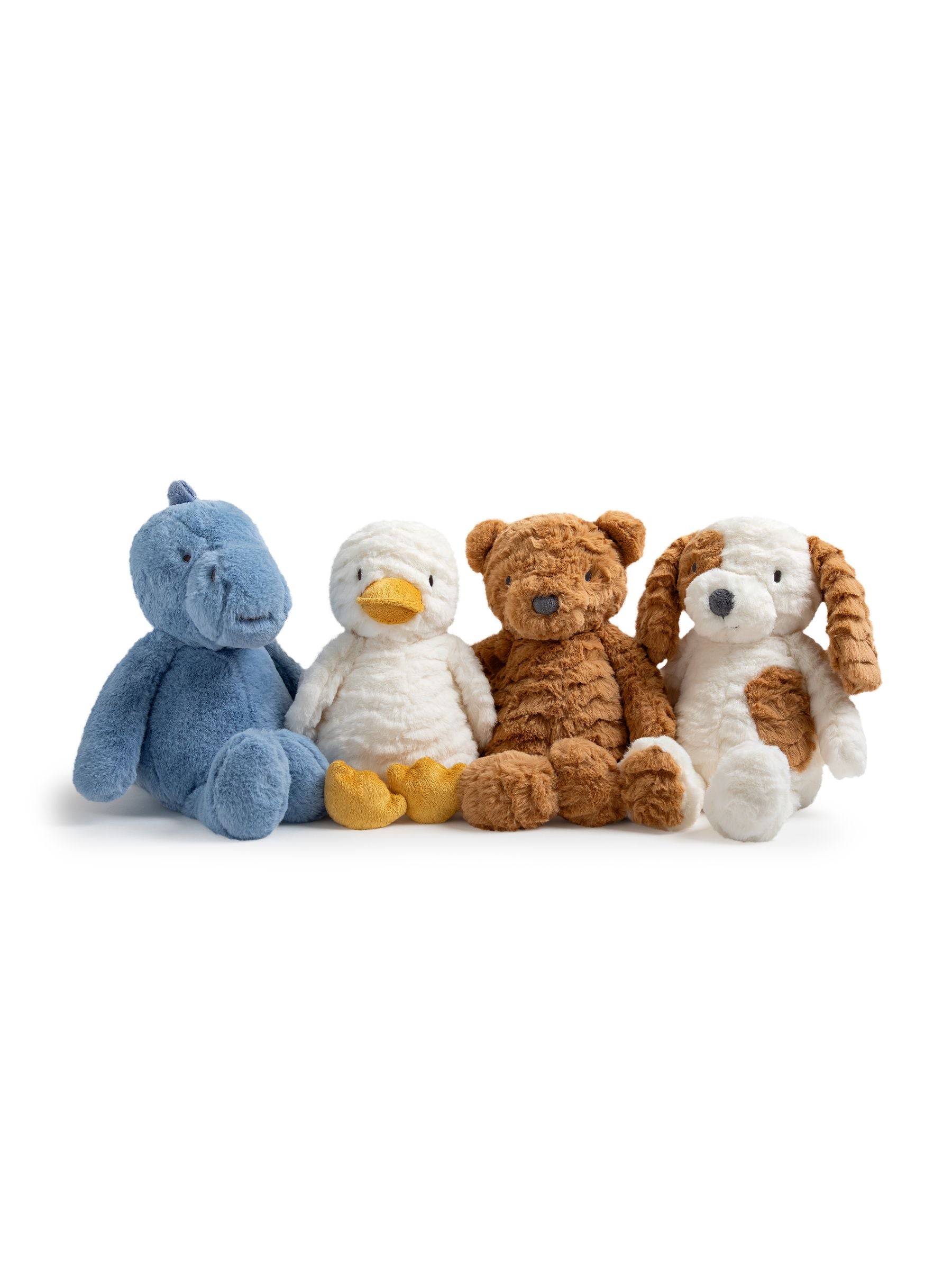 JoJo Maman Bébé personalised dog medium soft toy, 34cm - British product