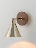 Houseof Brass Cone Wall Light 20cm width (British brand)