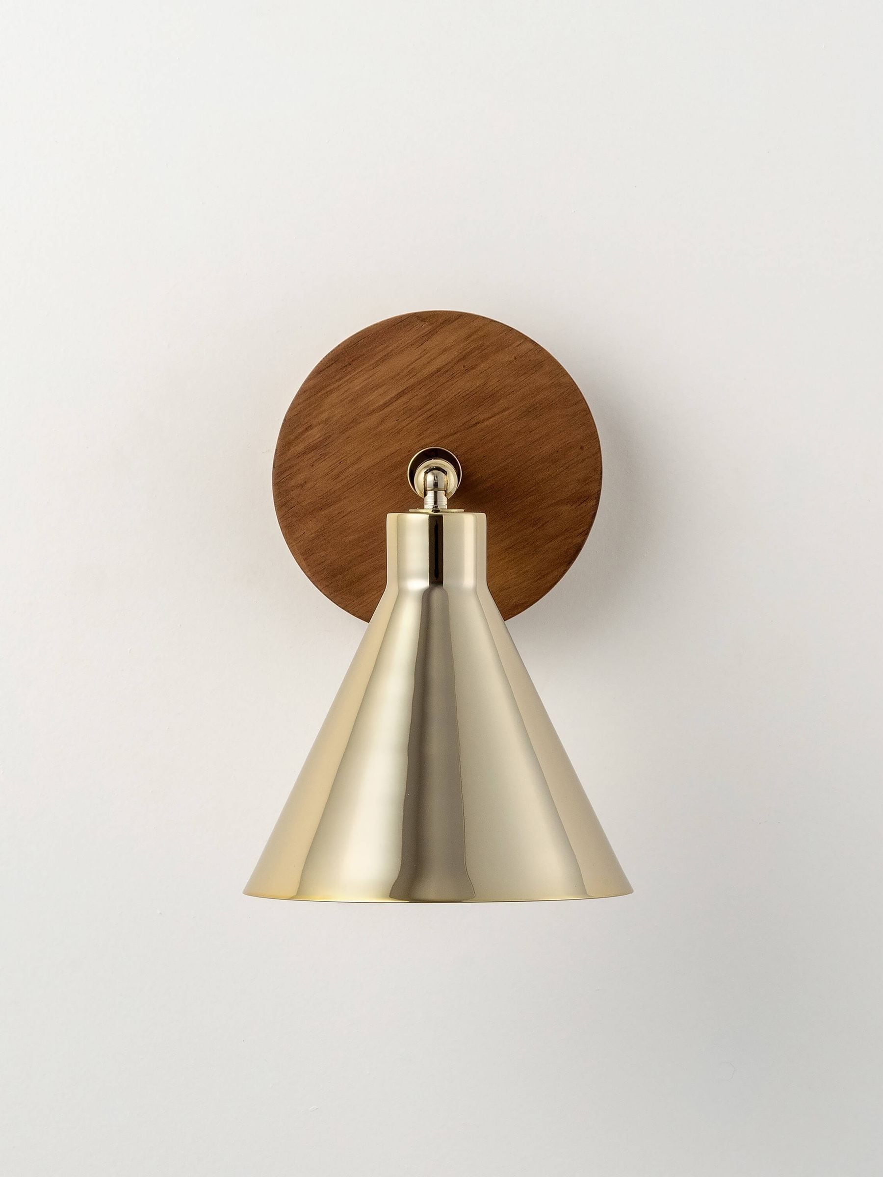 Houseof Brass Cone Wall Light 20cm width (British brand)