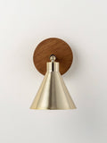 Houseof Brass Cone Wall Light 20cm width (British brand)