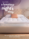 Slumberdown White Sleep Soundly Climate Control Extra Deep 10cm Mattress Topper