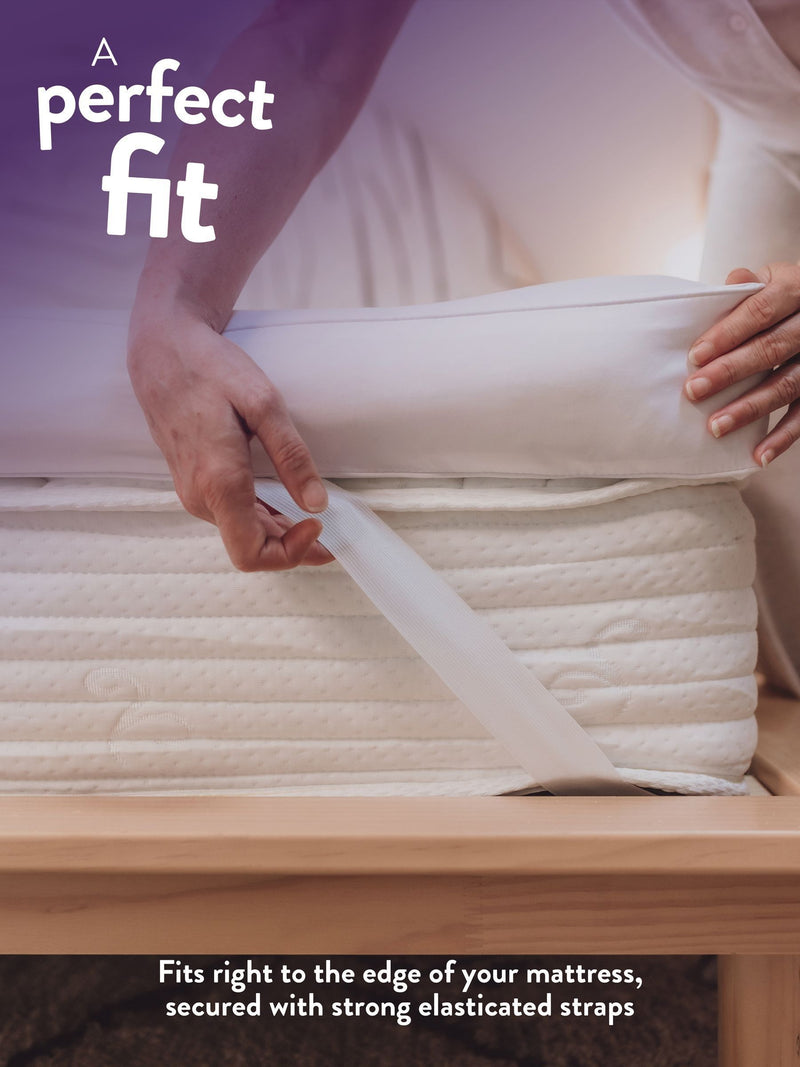 Slumberdown Climate Control Extra Deep 10cm Mattress Topper (British brand)