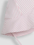 JoJo Maman Bébé pink stripe floppy sun hat - British product