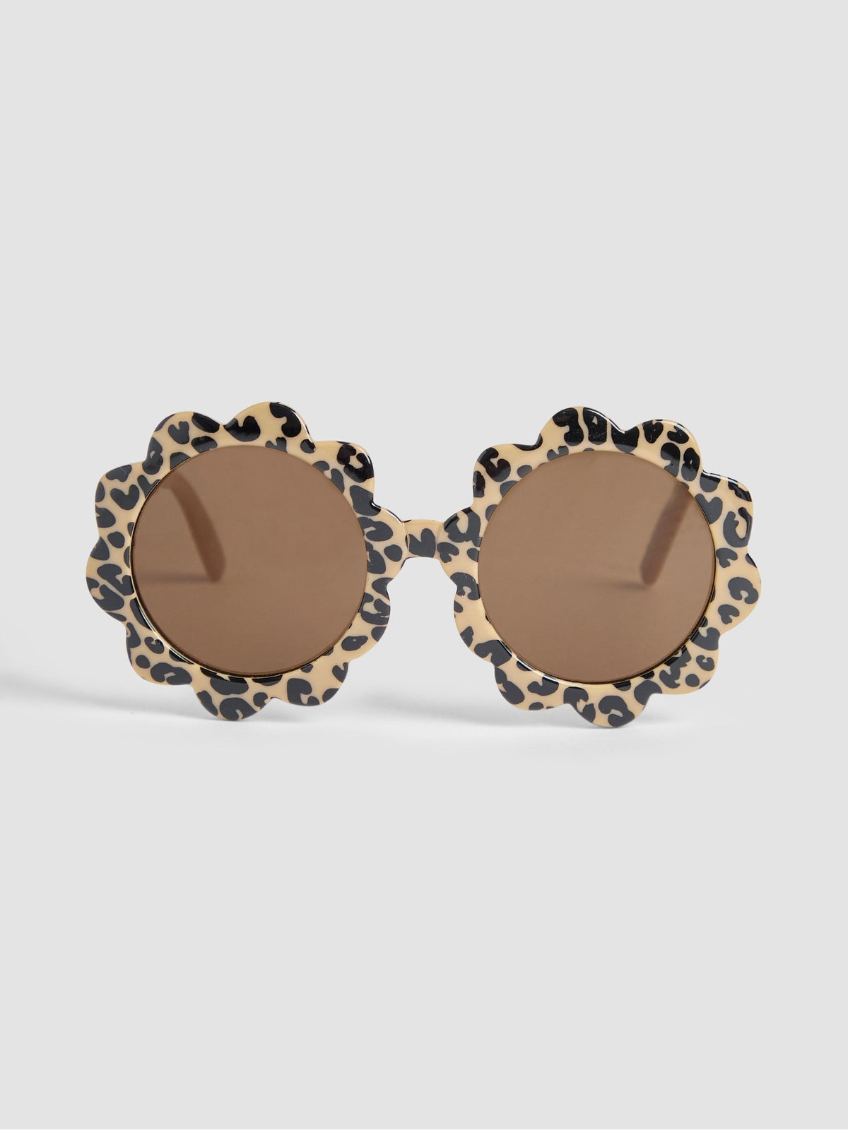 JoJo Maman Bébé kids sunglasses brown flower print, UK version