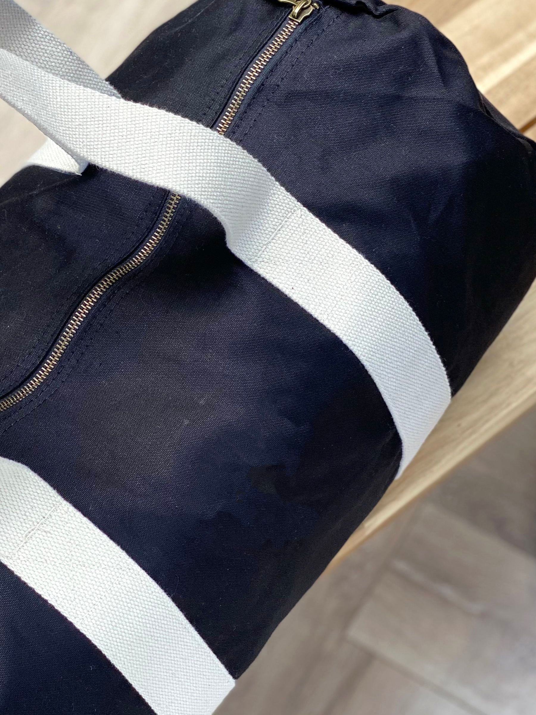 Solesmith personalised golf barrel bag 100% cotton - British product