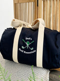 Solesmith personalised golf barrel bag 100% cotton - British product