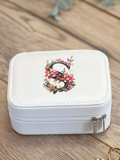 Next Solesmith Floral Initial Travel White Jewellery Box- Buy online at McGrocer